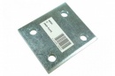 3 inch drop plate, zinc plated (mp231)